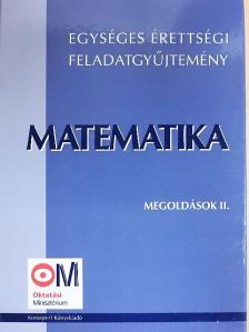 Hortobágyi István - Matematika megoldások II. [antikvár]