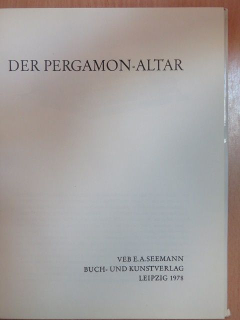 Werner Müller - Der Pergamon-Altar [antikvár]