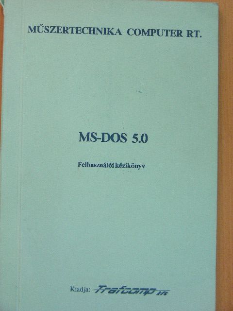 MS-DOS 5.0 [antikvár]