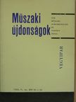 Dr. Hartwig István - Műszaki Újdonságok 1969/4. MUV 45-59 [antikvár]