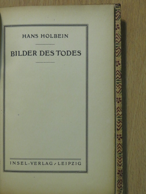 Emil Waldmann - Bilder des Todes [antikvár]