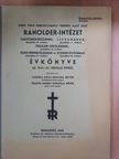 Ranolder-Intézet Évkönyve az 1941-42. iskolai évről [antikvár]
