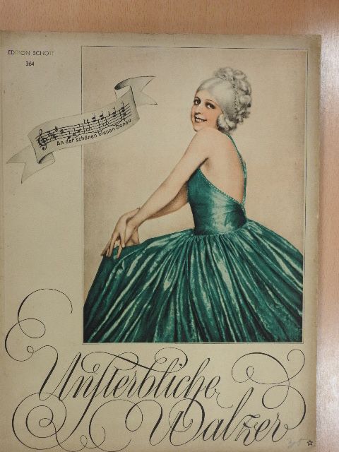 C. Millöcker - Unsterbliche Walzer für Klavier zu 2 Händen I. [antikvár]