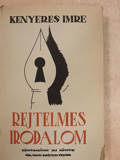 Kenyeres Imre - Rejtelmes irodalom [antikvár]