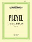 PLEYEL - 3 GRAND DUOS OP.69 - FOR VIOLIN AND VIOLA