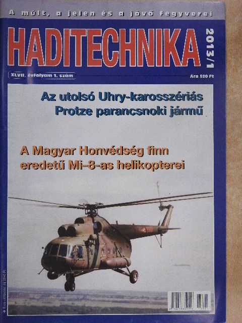 Bálint Attila - Haditechnika 2013/1. [antikvár]