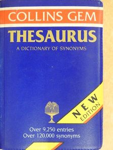 Collins Gem Thesaurus [antikvár]