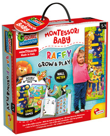 LIS92789 - Montessori baby zsiráf magasságmérő