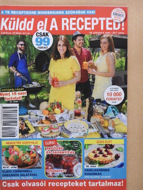 Küldd el A RECEPTED! 2017. június [antikvár]