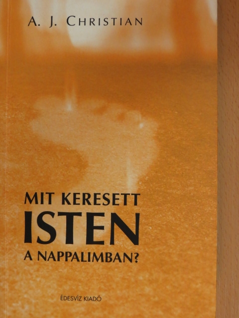 A. J. Christian - Mit keresett Isten a nappalimban? [antikvár]