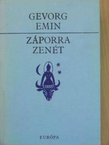 Gevorg Emin - Záporra zenét [antikvár]
