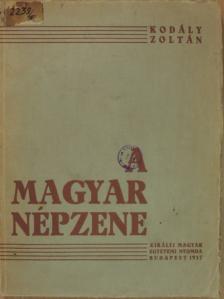 Kodály Zoltán - A magyar népzene [antikvár]