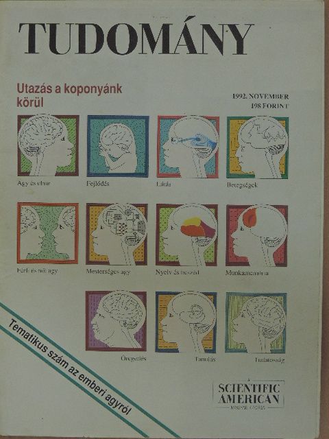 Antonio R. Damasio - Tudomány 1992. november [antikvár]