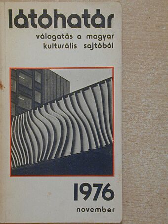 Agárdi Péter - Látóhatár 1976. november [antikvár]
