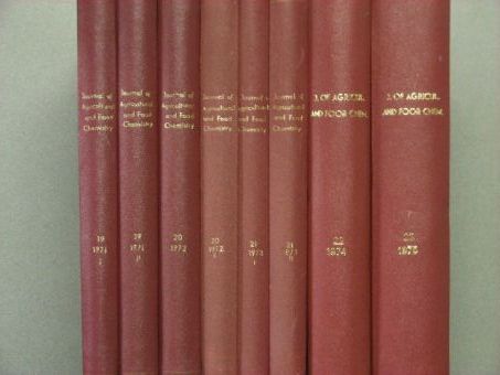 John E. Kinsella - Journal of Agricultural and Food Chemistry 1971-1975. january-december [antikvár]