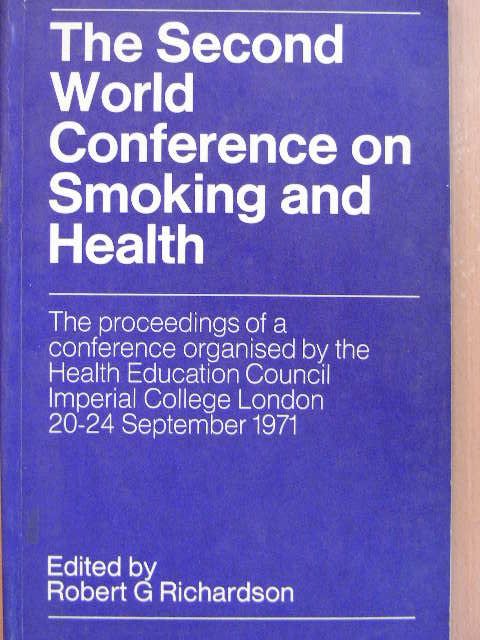 The Second World Conference on Smoking and Health [antikvár]