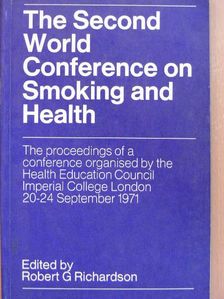 The Second World Conference on Smoking and Health [antikvár]