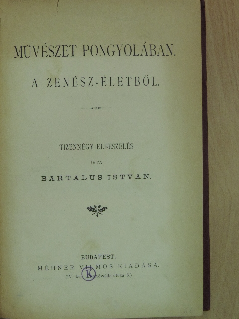 Bartalus István - Művészet pongyolában [antikvár]