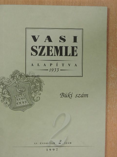 Balogh Lajos - Vasi Szemle 1997/2. [antikvár]