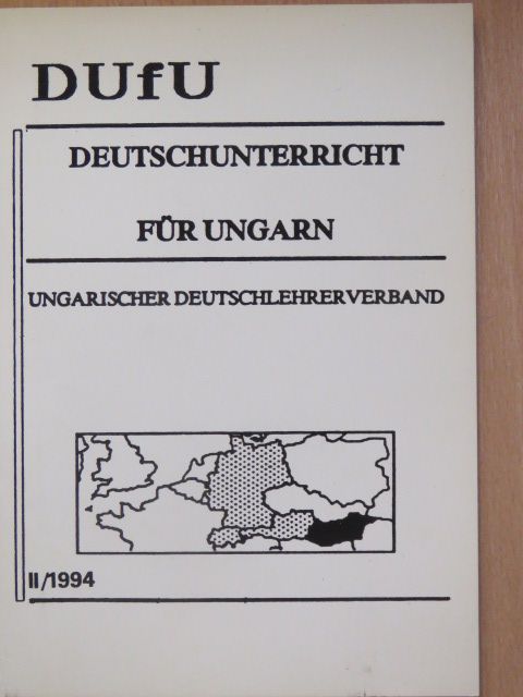 Barna Katalin - Deutschunterricht für Ungarn II/1994 [antikvár]