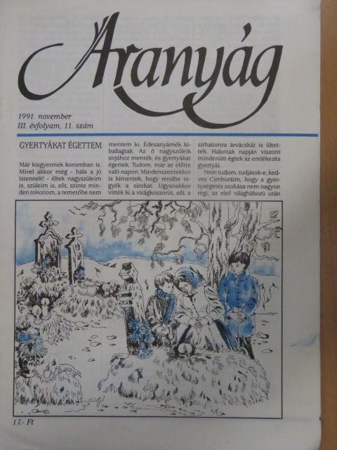 Aranyág 1991. november [antikvár]