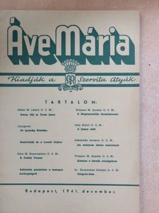 Dely Brúnó O. S. M. - Áve Mária 1941. december [antikvár]