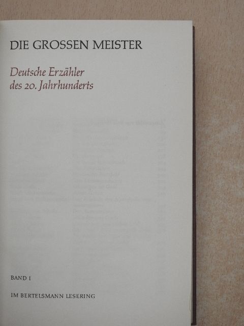 Frank Wedekind - Die grossen Meister I. [antikvár]