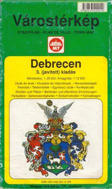 Cartographia Kiadó - Debrecen várostérkép [antikvár]