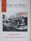 Sic Itur ad Astra 2003/1. [antikvár]