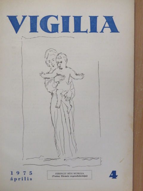 Cserháti József - Vigilia 1975. április [antikvár]