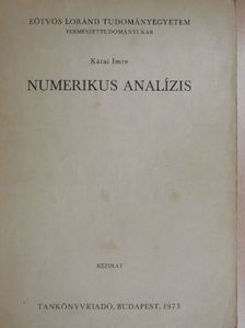 Kátai Imre - Numerikus analízis [antikvár]