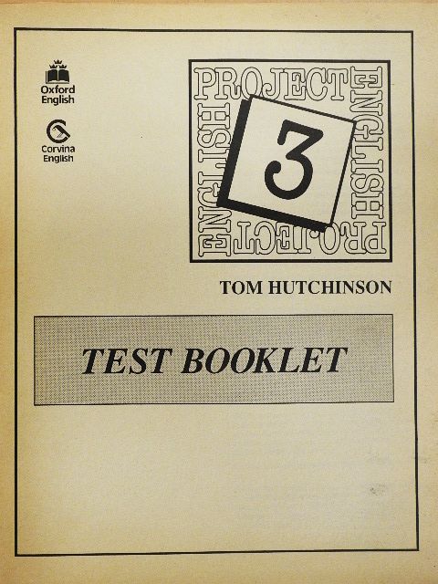 Tom Hutchinson - Project English 3. - Test Booklet [antikvár]