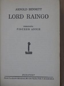 Arnold Bennett - Lord Raingo [antikvár]