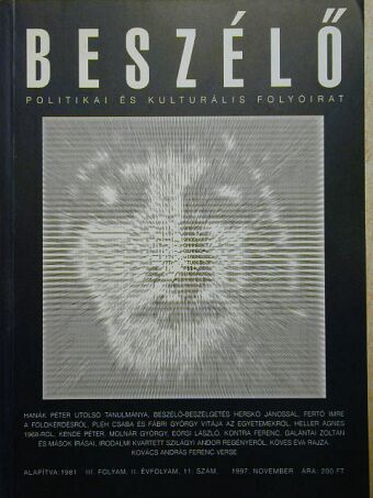 Bán Zoltán András - Beszélő 1997. november [antikvár]