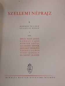 Berze Nagy János - A magyarság néprajza III. [antikvár]