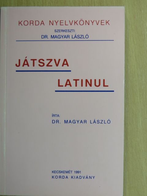 Dr. Magyar László - Játszva latinul [antikvár]