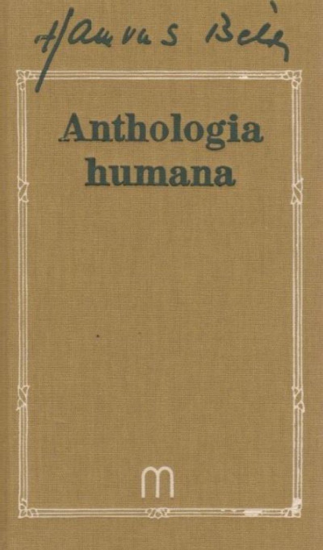 HAMVAS BÉLA - Anthologia humana [antikvár]
