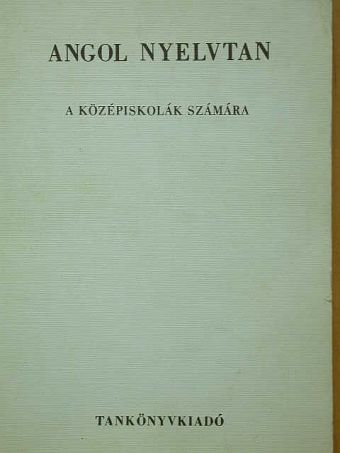 Dr. Budai László - Angol nyelvtan [antikvár]