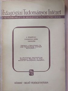 E.I. Monosszon - A pedagógiai tudományos munka tervezése [antikvár]