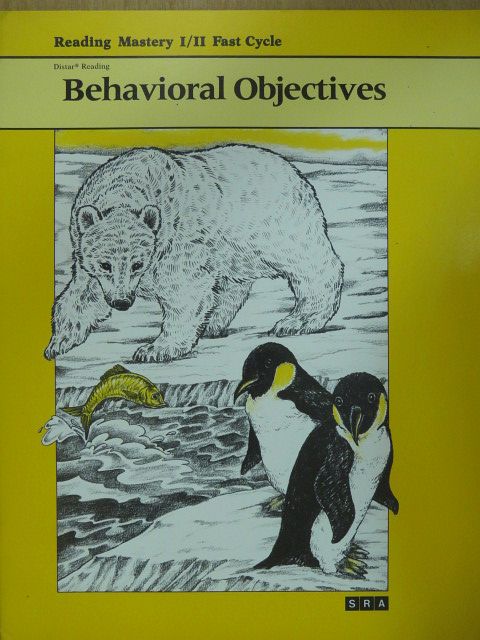 Elaine C. Bruner - Reading Mastery I/II. - Fast Cycle - Behavioral Objectives [antikvár]