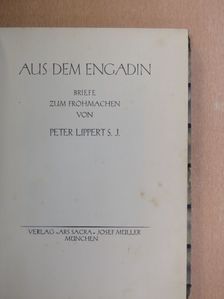 Peter Lippert - Aus dem Engadin [antikvár]
