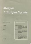 Áron László, Gut Zsóka, Kendeffy Gábor - Magyar Filozófiai Szemle 2002/4. [antikvár]