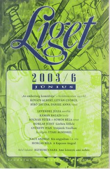 Levendel Júlia, Horgas Béla - Liget 2003/6. szám [antikvár]