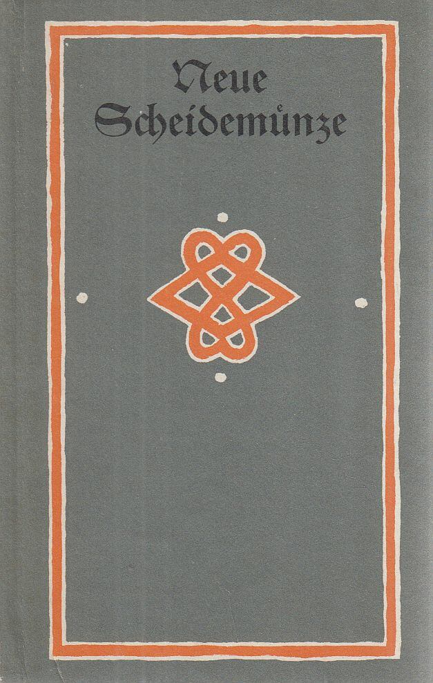Karl Friedrich Wilhelm Wander, Barth, Ludwig - Neue Scheidemünze [antikvár]