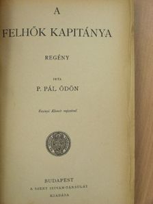 P. Pál Ödön - A felhők kapitánya [antikvár]