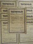 Gedényi Mihály - Testnevelés 1937. (nem teljes évfolyam) [antikvár]