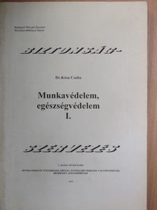 Dr. Kósa Csaba - Munkavédelem, egészségvédelem I. (töredék) [antikvár]