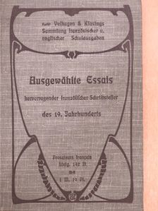 Ausgewählte Essais [antikvár]