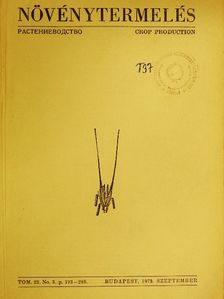 Érsek Tibor - Növénytermelés 1973. szeptember [antikvár]