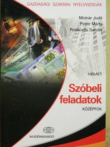 Dr. Molnár Judit - Szóbeli feladatok - Német középfok [antikvár]